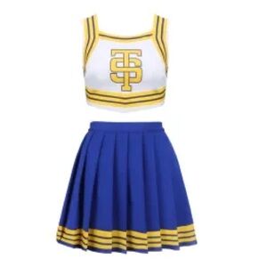 Taylor Swift inspired cheerleader outfit